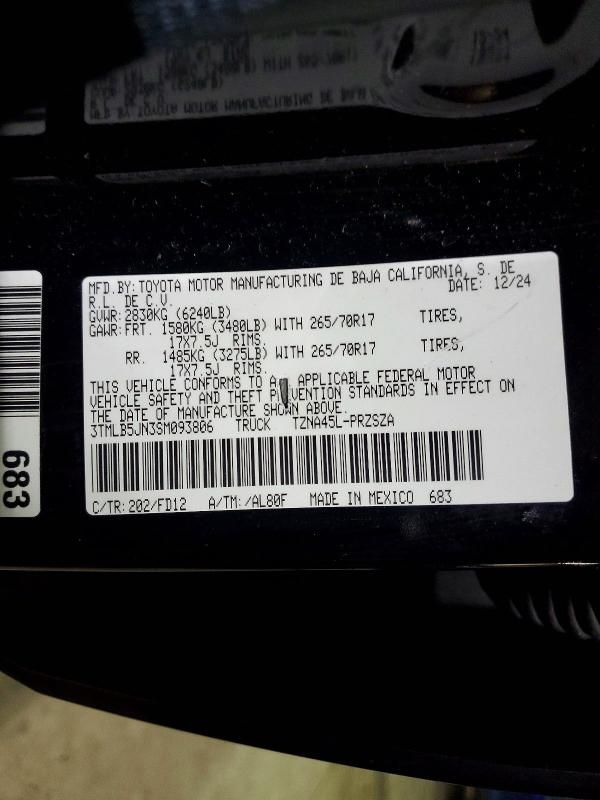 2025 Toyota Tacoma Double cab