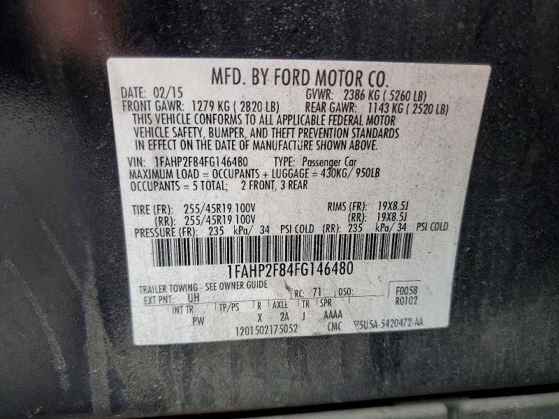 2015 Ford Taurus Limited