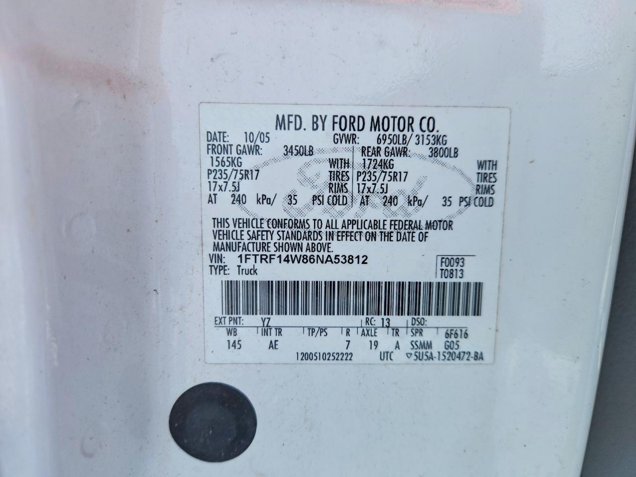 2006 Ford F150