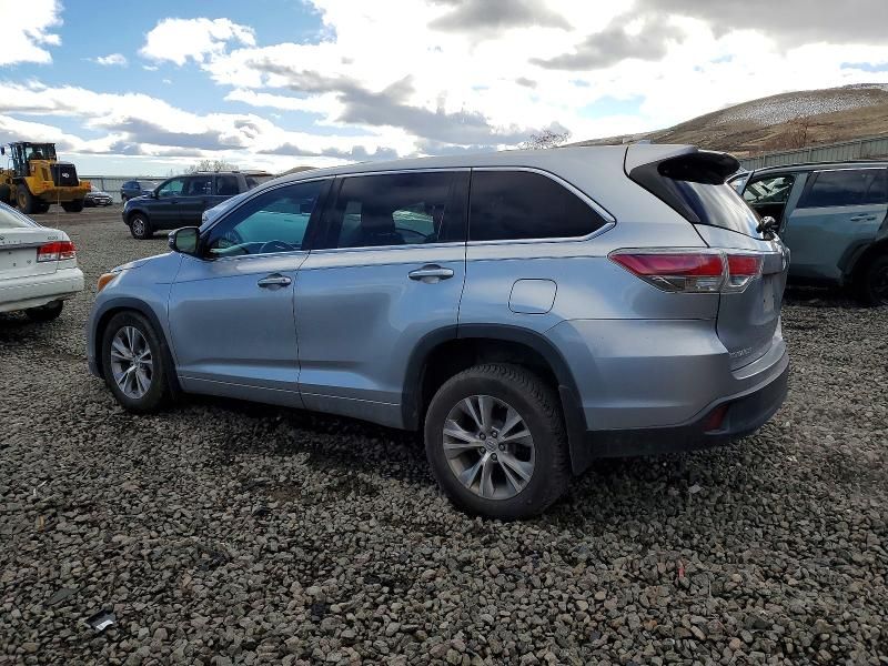 2015 Toyota Highlander le