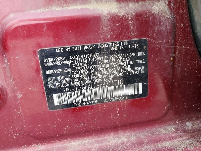 2017 Subaru Crosstrek Limited