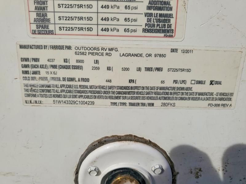 2012 Outdoors Wind River