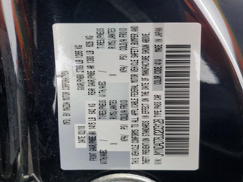 2018 Mazda Mx-5 Miata Grand Touring