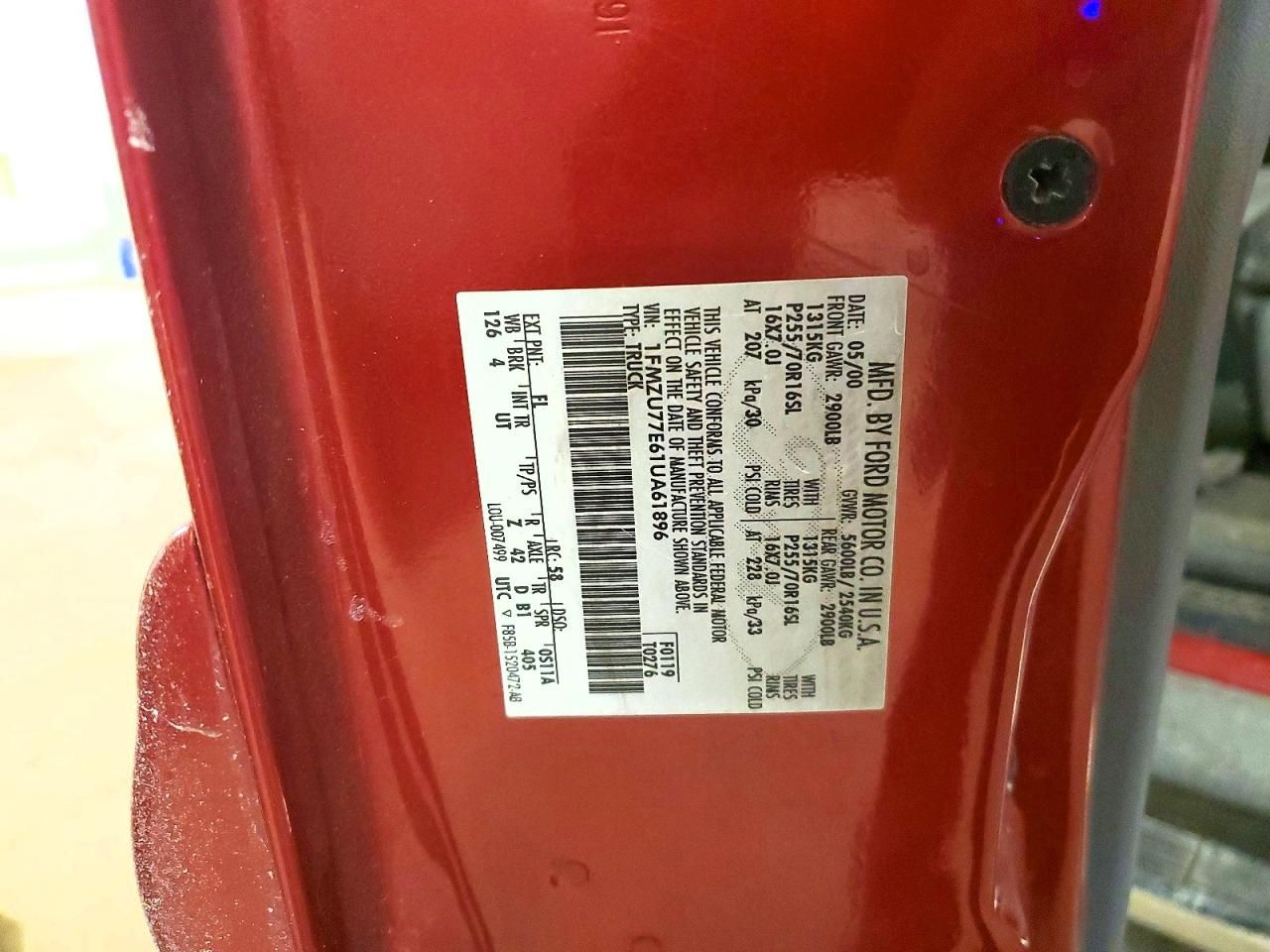 2001 Ford Explorer Sport Trac