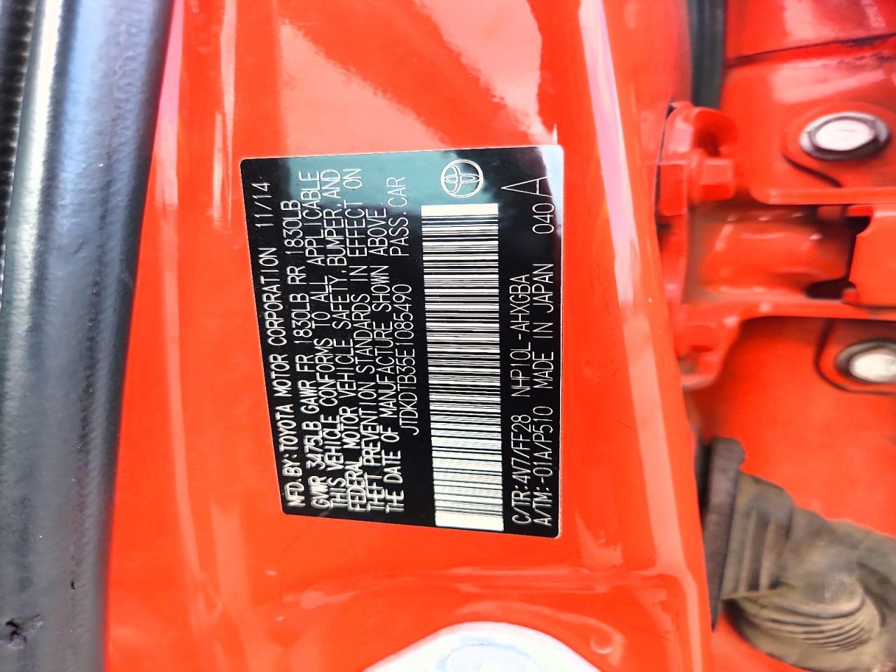 2014 Toyota Prius c Three