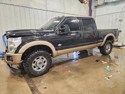 Salvage trucks for sale at Franklin, WI auction: 2012 Ford Super Duty F-350 W/S