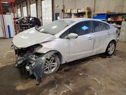 KIA Forte salvage cars for sale: 2017 KIA Forte lx