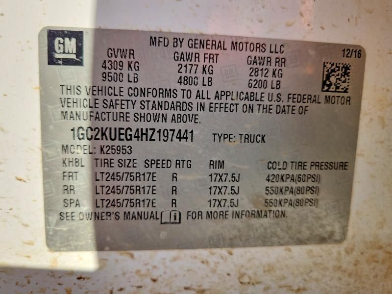 2017 Chevrolet Silverado K2500 Heavy Duty