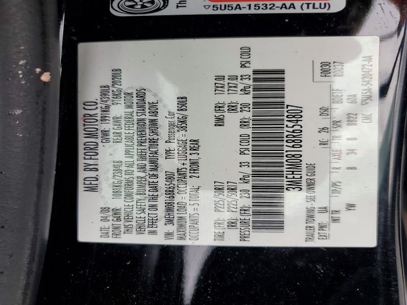 2008 Mercury Milan Premier