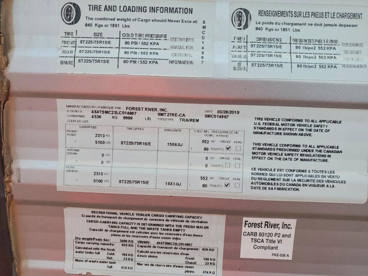 2020 Forest River 27red