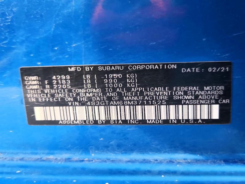 2021 Subaru Impreza Sport