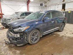 Salvage cars for sale from Copart Center Rutland, VT: 2016 Infiniti Qx60