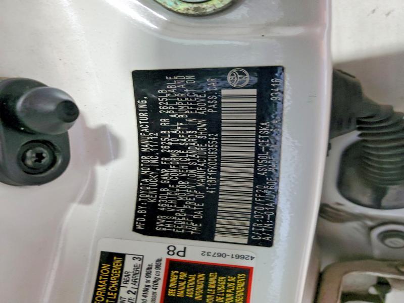 2012 Toyota Camry Base