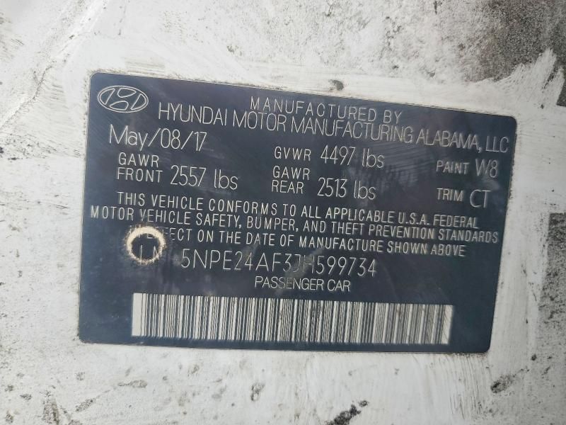 2018 Hyundai Sonata se