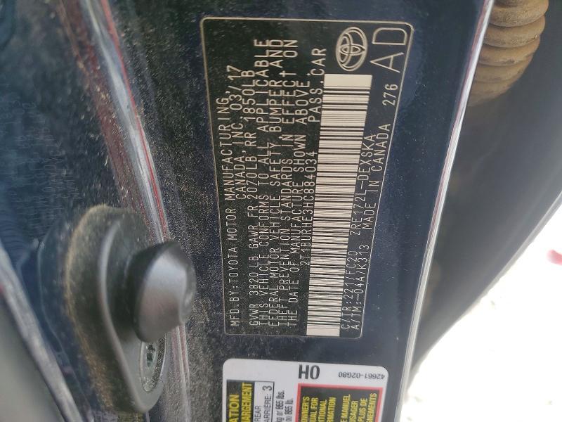 2017 Toyota Corolla l