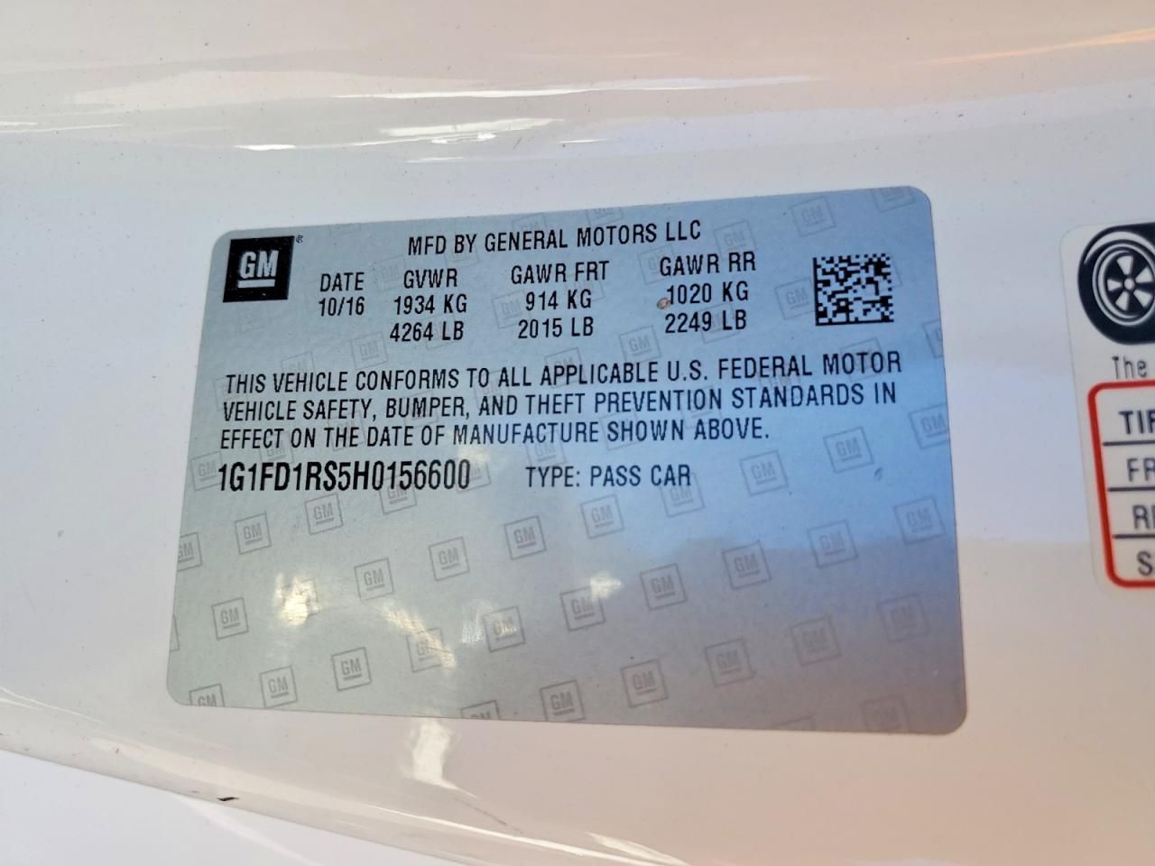 2017 Chevrolet Camaro lt