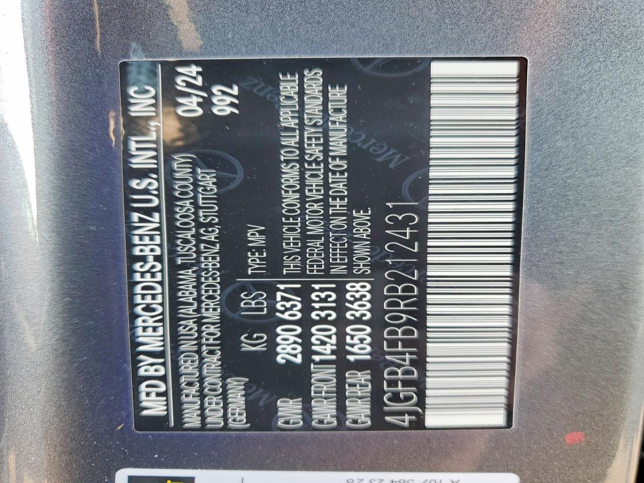 2024 Mercedes-Benz Gle 350 4matic