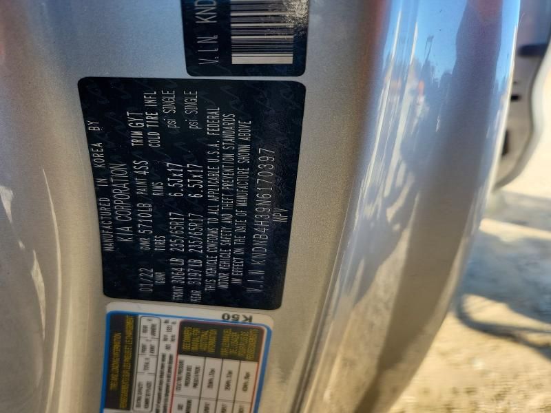 2022 KIA Carnival lx