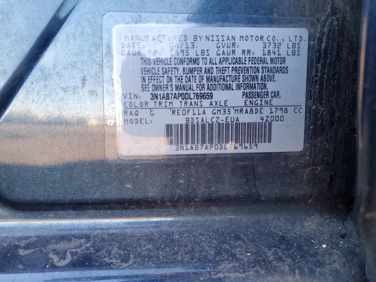 2013 Nissan Sentra s