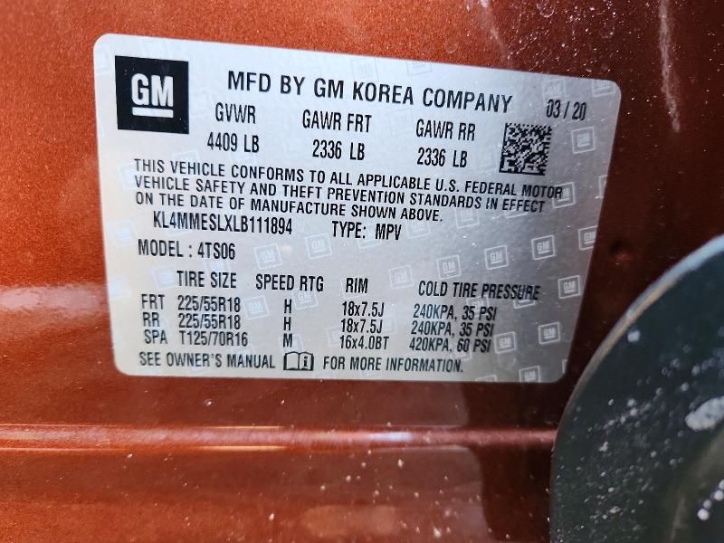 2020 Buick Encore gx Select