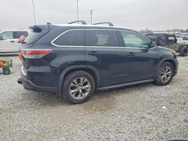 2015 Toyota Highlander xle