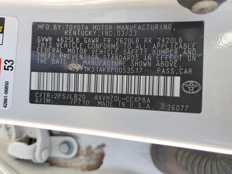 2023 Toyota Camry xse