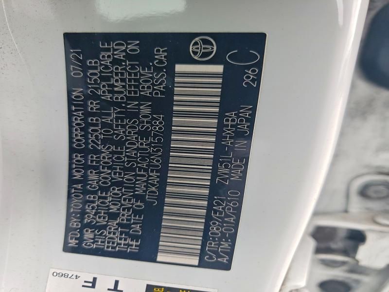 2022 Toyota Prius Night Shade