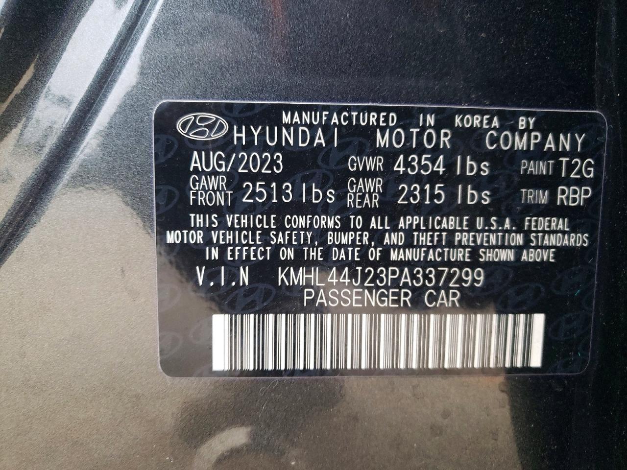 2023 Hyundai Sonata sel Plus