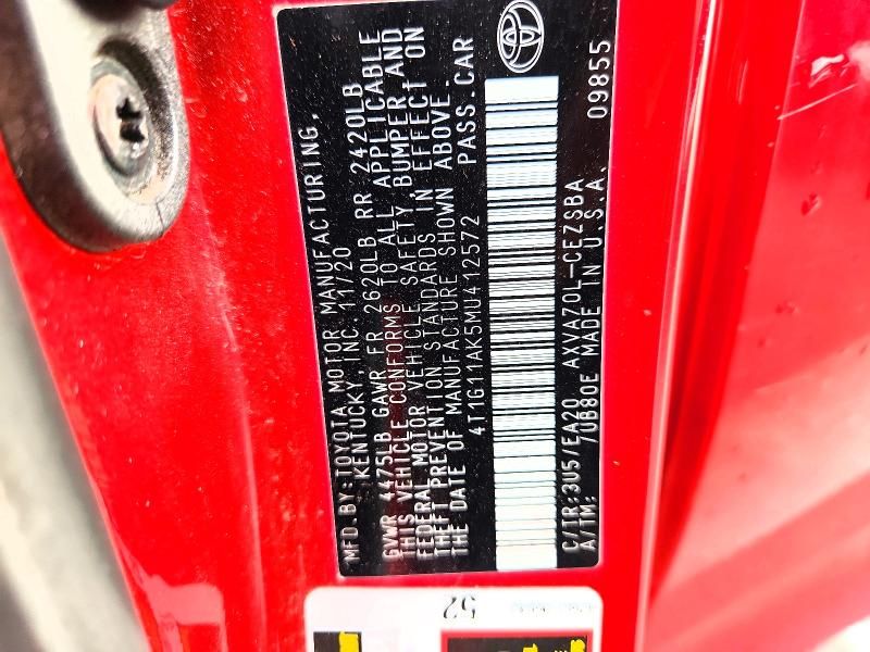 2021 Toyota Camry se