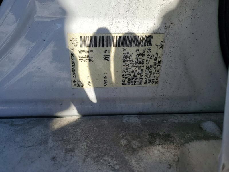 2016 Nissan Maxima 3.5s