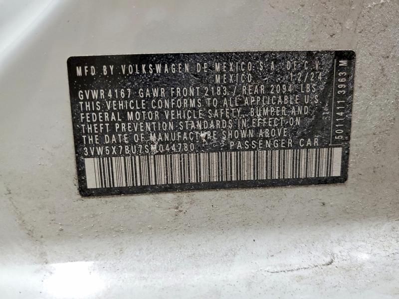 2025 Volkswagen Jetta s