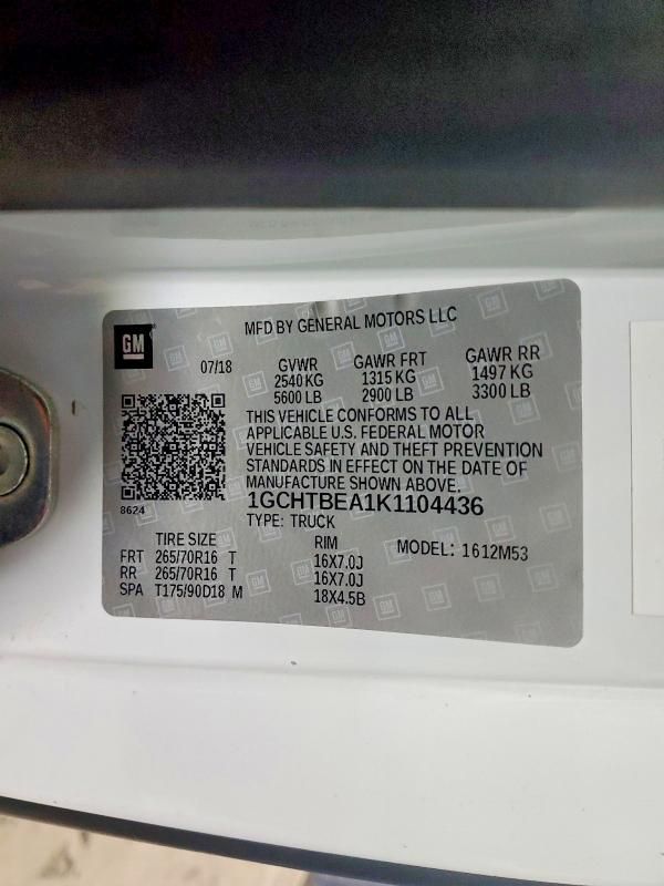 2019 Chevrolet Colorado