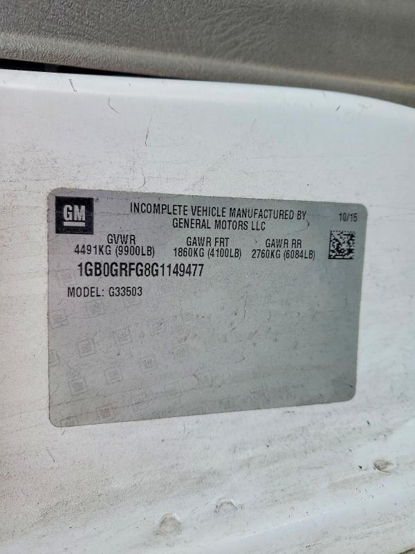 2016 Chevrolet Express G3500