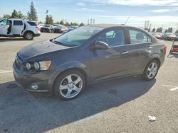 Chevrolet Sonic salvage cars for sale: 2016 Chevrolet Sonic ltz