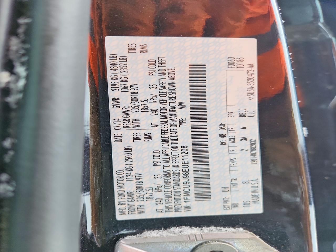 2014 Ford Escape Titanium