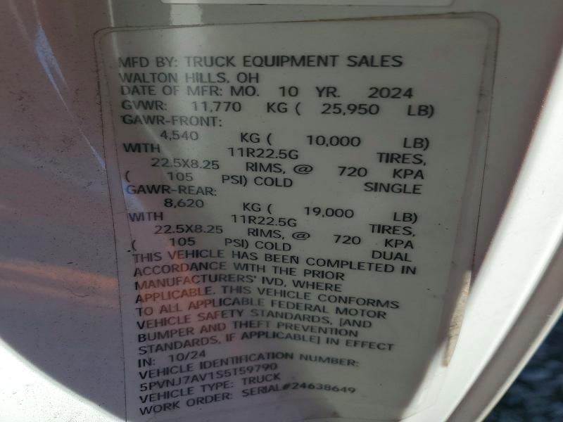 2025 Hino L6 BOX Truck
