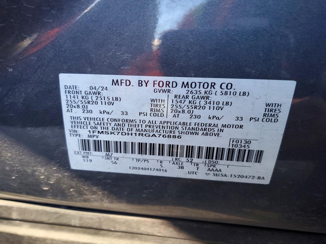 2024 Ford Explorer xlt