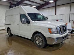 Salvage cars for sale from Copart West Mifflin, PA: 2015 Nissan NV Utility / Service Van
