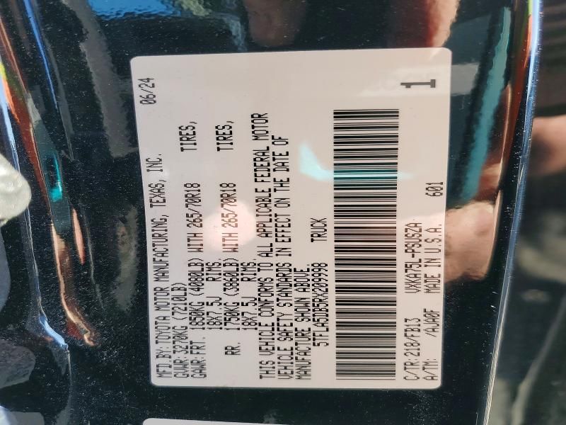 2024 Toyota Tundra Crewmax sr