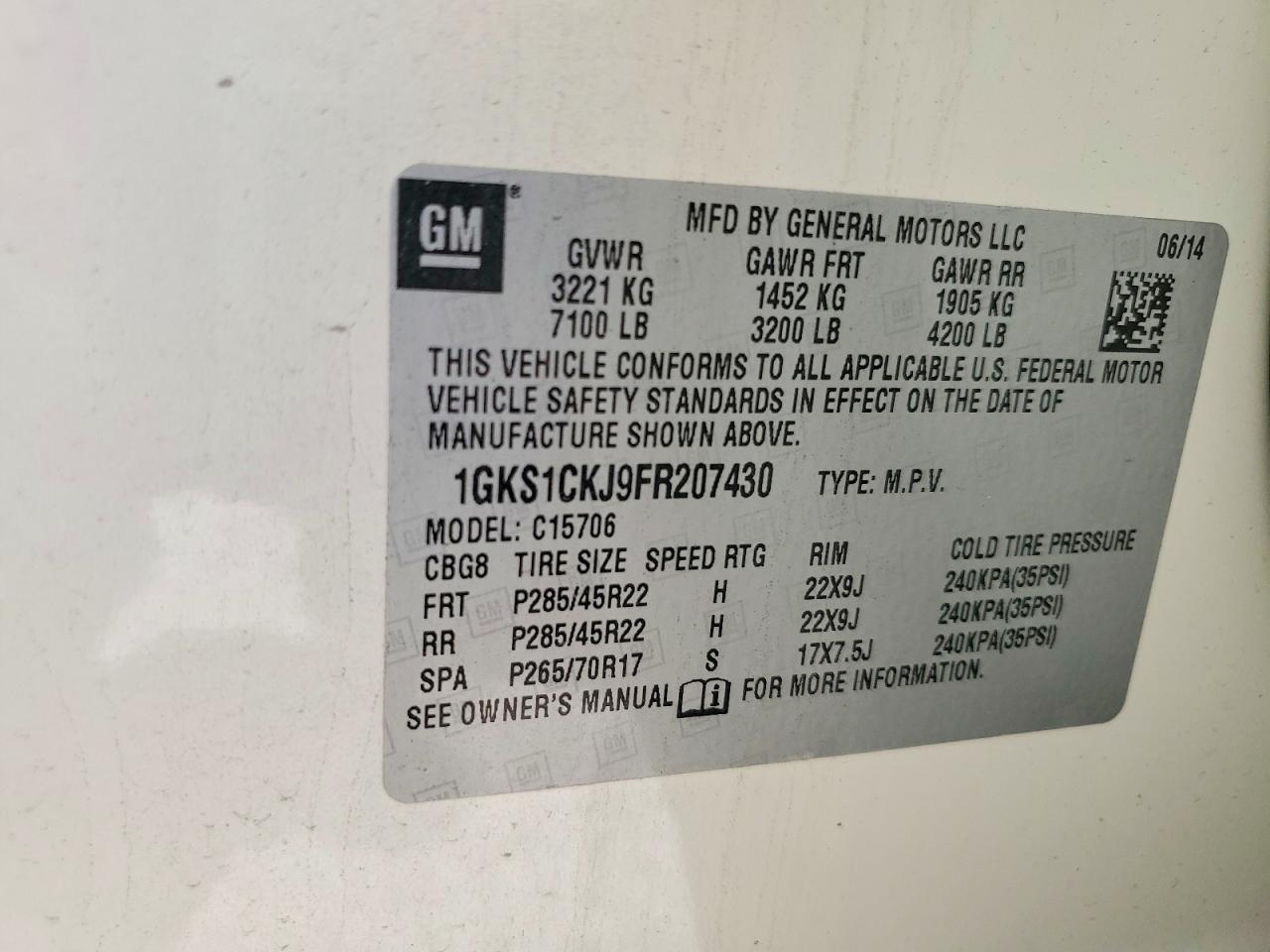2015 GMC Yukon Denali