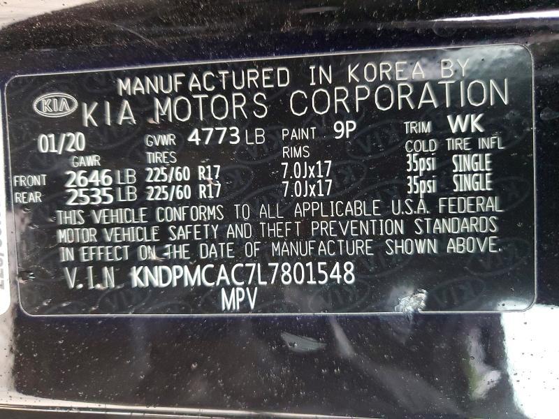 2020 KIA Sportage lx