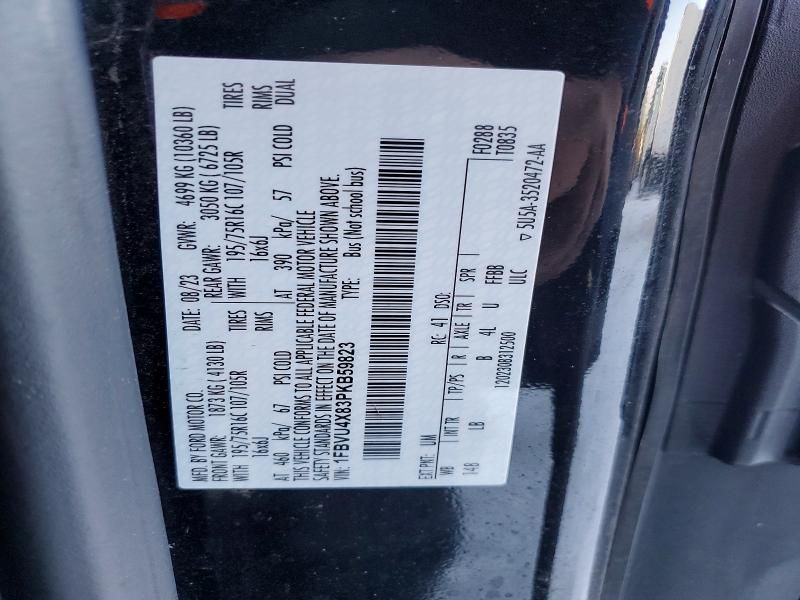 2023 Ford Transit Pass