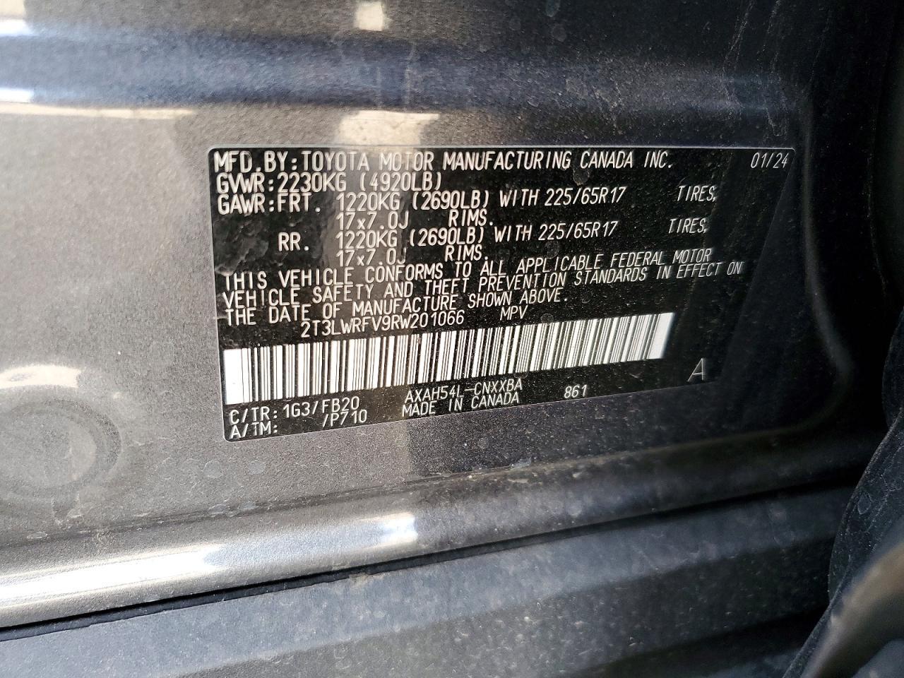 2024 Toyota Rav4 le
