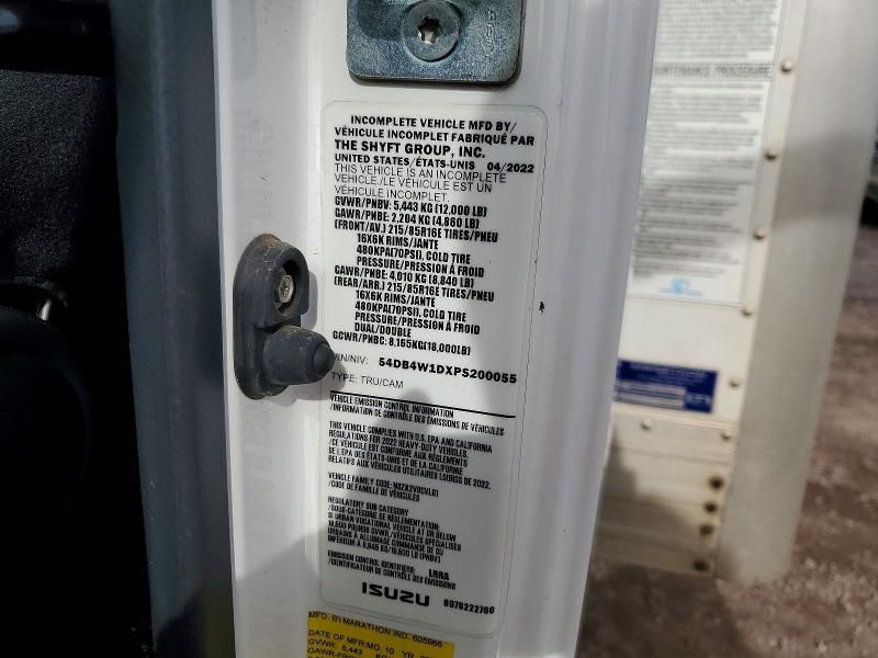 2023 Isuzu Npr box Truck