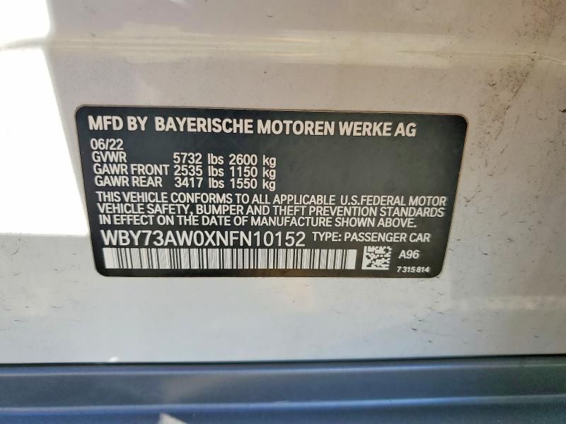 2022 BMW I4 Edrive 40