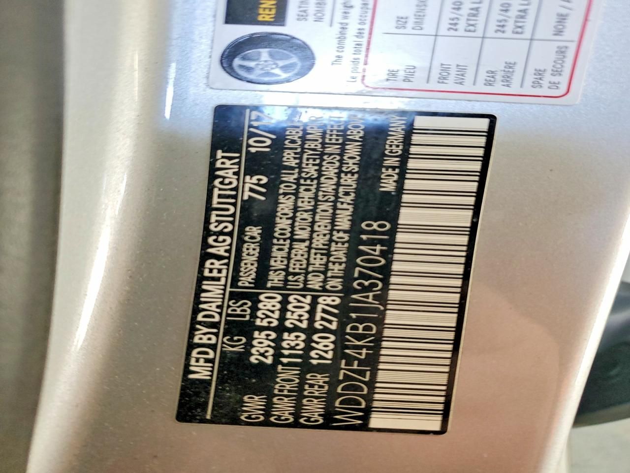 2018 Mercedes-Benz E 300 4matic