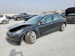 Tesla salvage cars for sale: 2018 Tesla Model 3