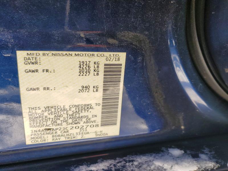 2018 Nissan Altima 2.5