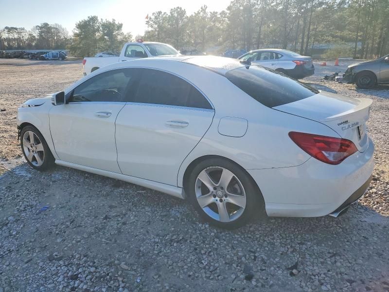 2016 Mercedes-Benz Cla 250 4matic