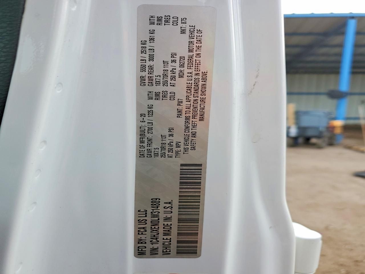 2020 Jeep Wrangler Unlimited Sahara